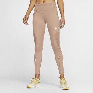 Leggings Nike Speed Icon Clash 7/8 Running Dama Roz Aurii Albi | APCG-14957